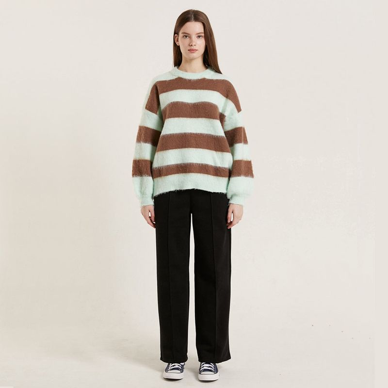 WINTER PIN-TUCKED PANTS