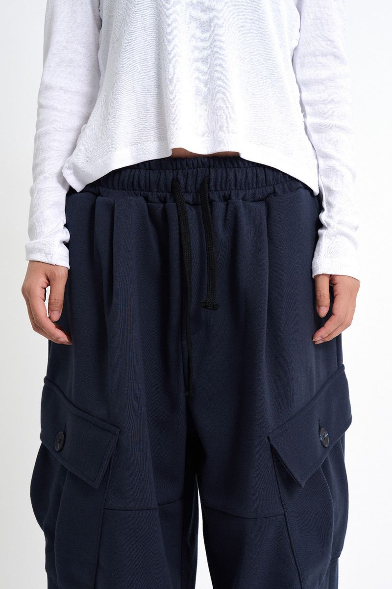 Pure Rivet Cargo Sweatpants