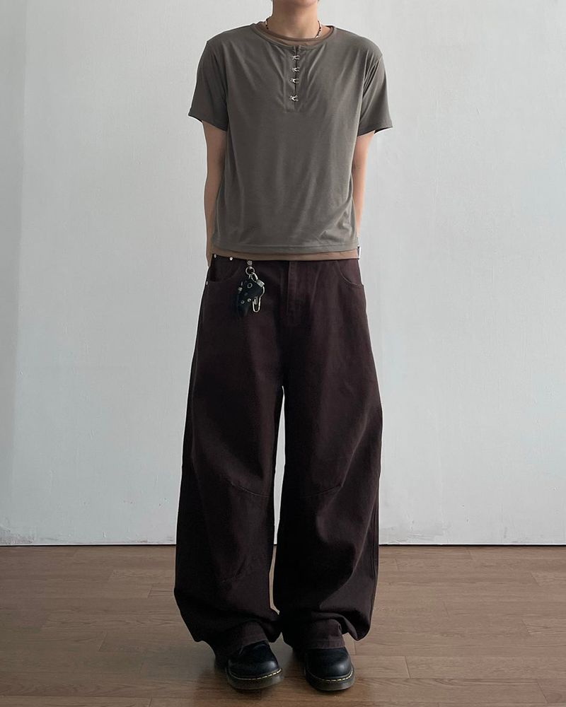 Mood Brown Denim Pants
