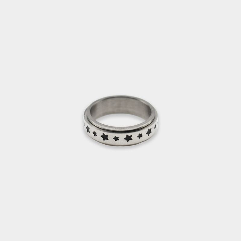Grumpy Stuff(グロンピースタッフ)の「Star Spinner Band Ring(Accessories)」