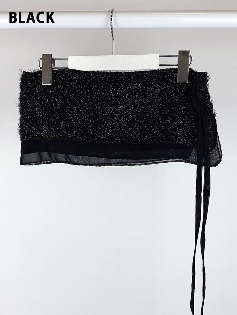 TWINKLE LAYERED BELT SKIRT (2C)