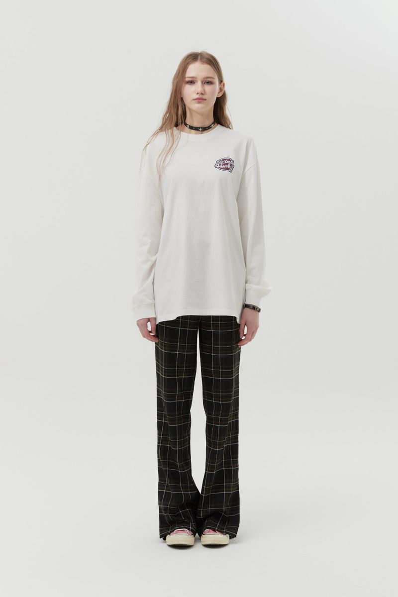 ROCK N ROLL LONG SLEEVE [WHITE]