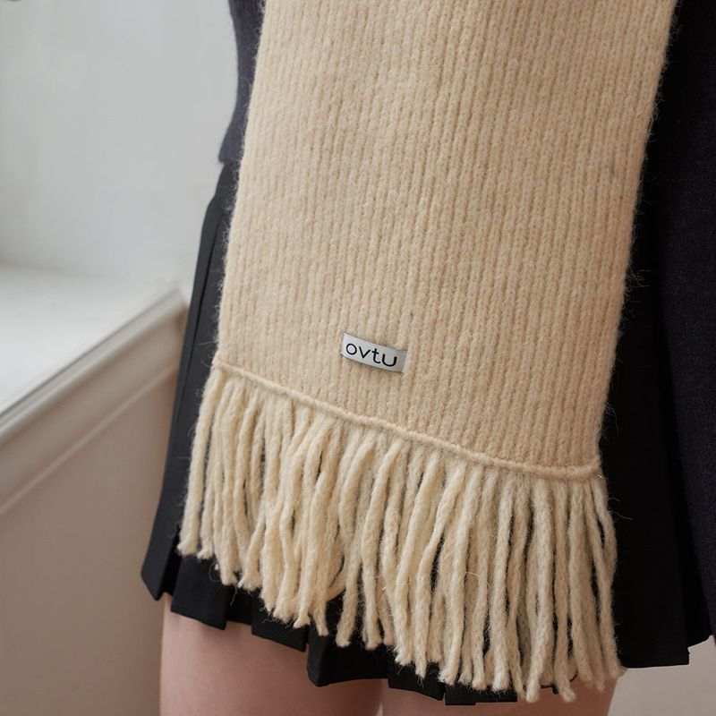 Basic Knit Muffler (4color)