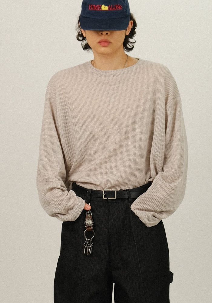 SEMIKAJI(セミカジ)の「AC Drop Shoulder Hazzi Long Sleeve(Tops)」