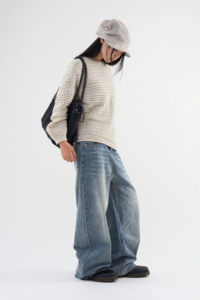 Pinocchio Punching Knit