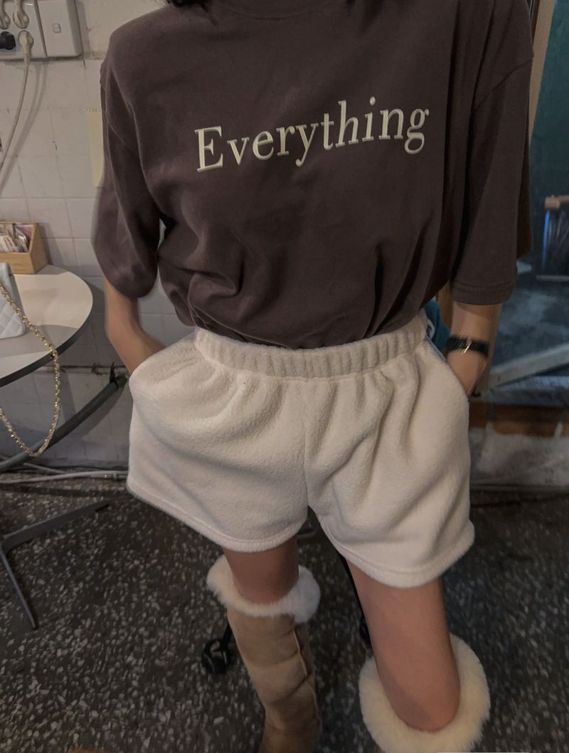 fluffy shorts