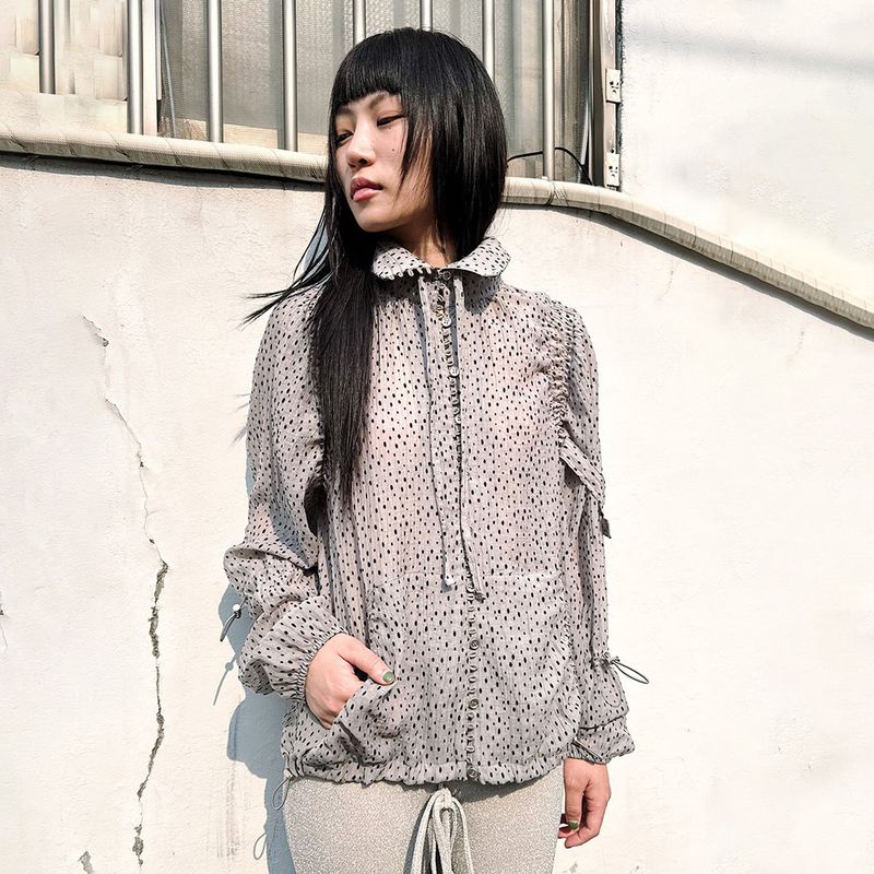 Still Lethardy（スティル レサーディ）の「DOT SHIRRING JUMPER（Jackets/Outerwear）」