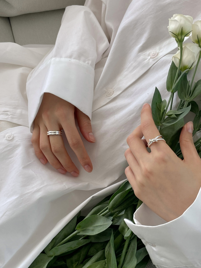 Lisa ring (silver) *1PCS