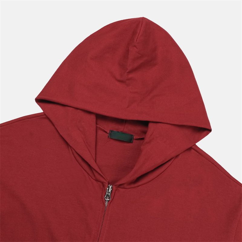 Tiny Cropped Zip-Up (5 Colors)