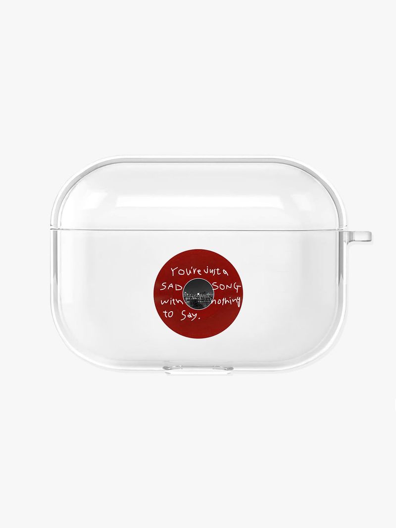 AFTERNOONLIVE(アフタヌーンライブ)の「Sound is colour! Airpods Case -Red (for 1,2,3 Pro)(Hats)」