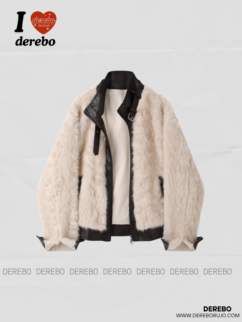 dereborujo（ドレボルゾー）の「ムードシャーリングレザージャケット（ジャケット/アウター）」