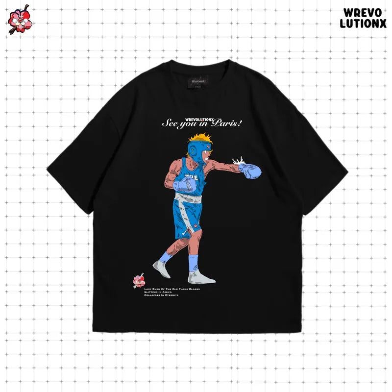 "See You in Paris" Boxing 03 Straight Punch T-Shirt