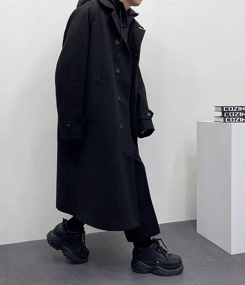 TW Regular Balmacan Wool Coat (3colors)