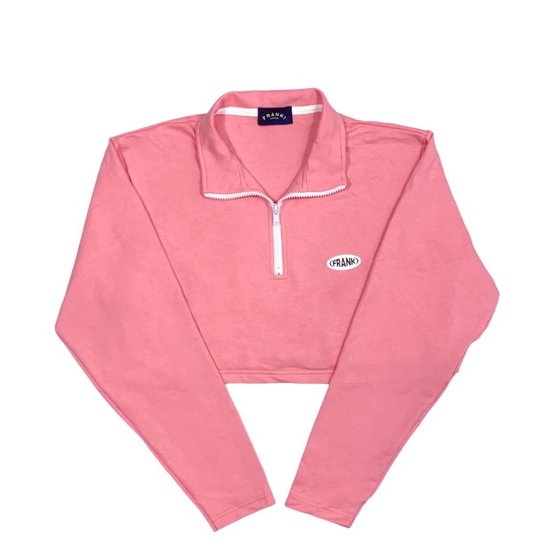 SHAWN CROP POLO (PINK)