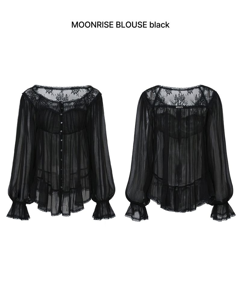 MOONRISE BLOUSE black
