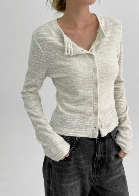 [MADE] OFTE TWEED CARDIGAN