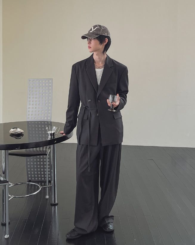 Louis Robe Overblazer Pants Set