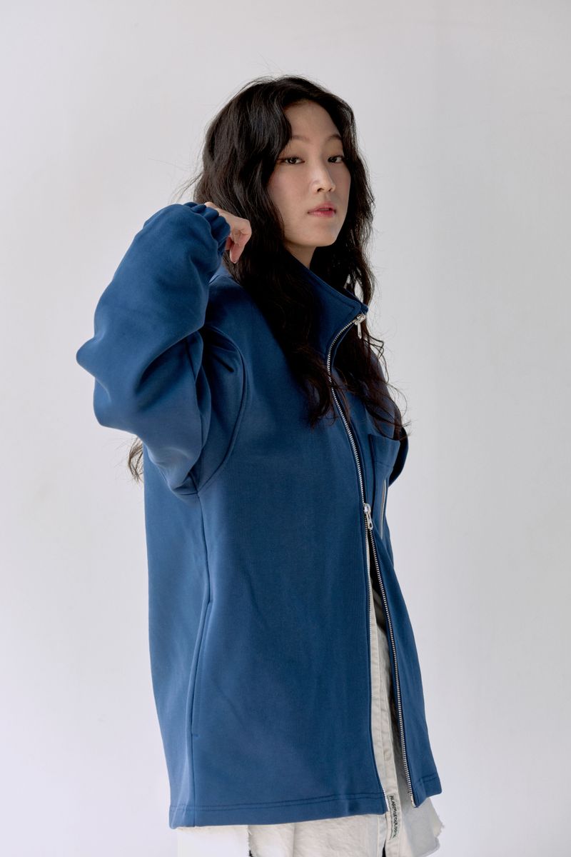 ALARM A ZIP UP NAVY_UNISEX