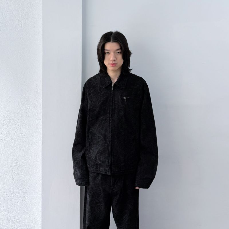 FADE MEET（フェードミート）の「Shadow Jacquard Jacket（Jackets/Outerwear）」