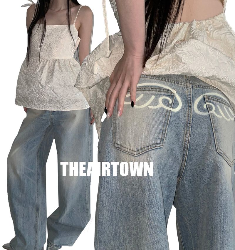 THEAIRTOWN（ザエアータウン）の「プレイス グッド デニム パンツ（パンツ）」
