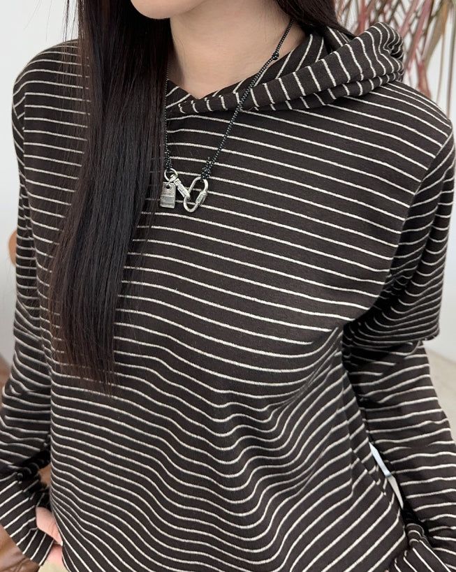 Connen Stripe Hoodie