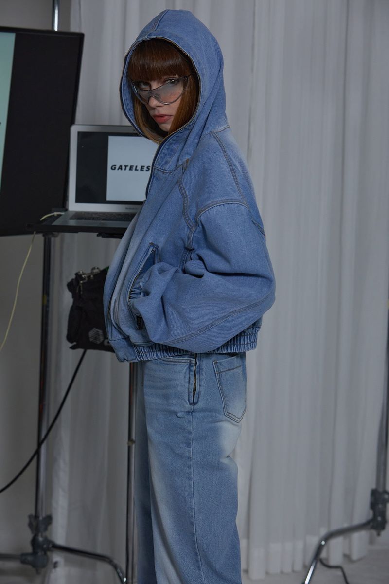 ZIPPER HOOD JACKET