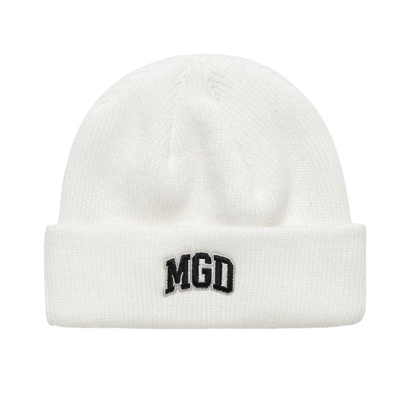 mahagrid（マハグリッド）の「MGD COLLEGE LOGO BEANIE（Hats）」