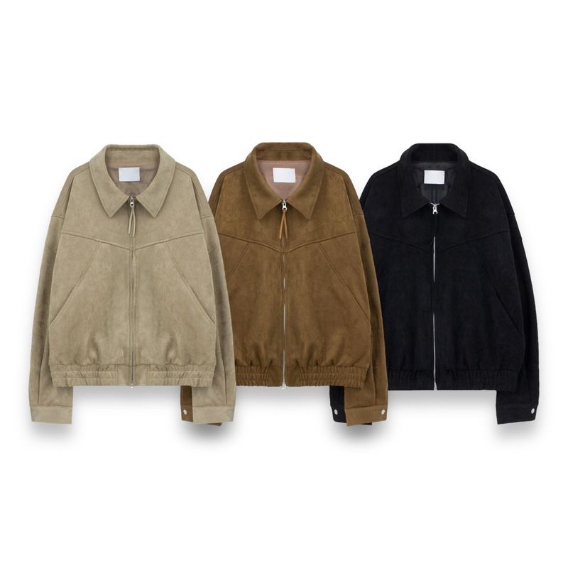 EL cut suede jacket 3C