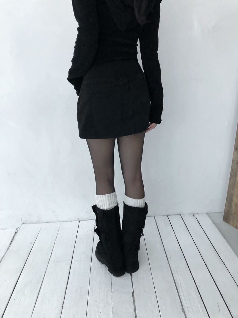 Cotton banding skirt