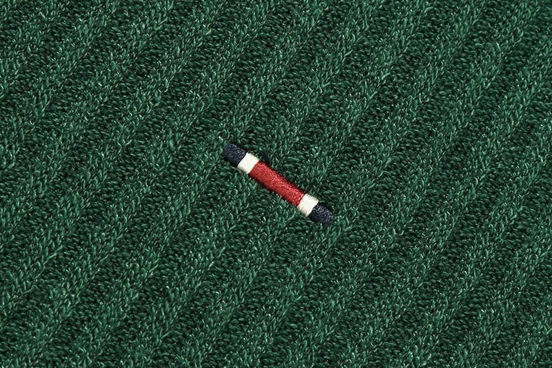 MINIMAL LOGO KNIT POLO_GREEN
