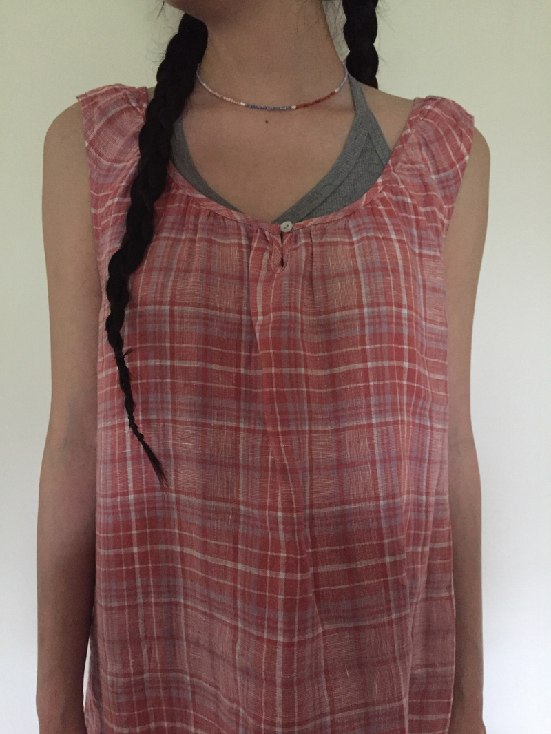 Luce Pearl Bead Necklace (2color)
