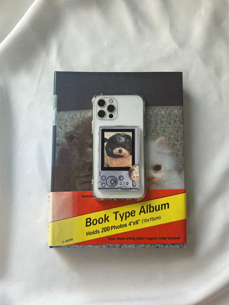 Vintage Digital Camera MagSafe Card Wallet