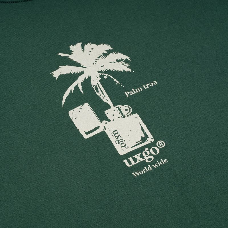 Palm tree Tee (GREEN)  (送料込)