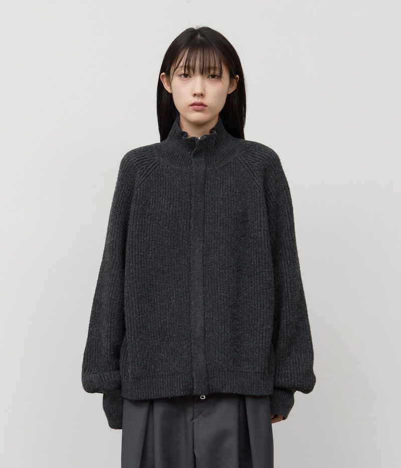 HIFIFNK(ハイファイファンク)の「Standard Knitted Zip Up(Tops)」