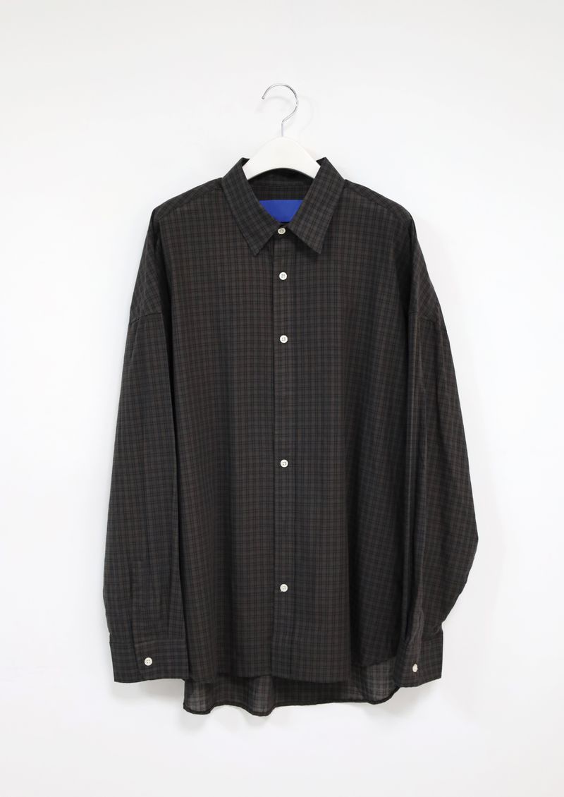 (UNISEX)Smart Check Shirt(3colors)