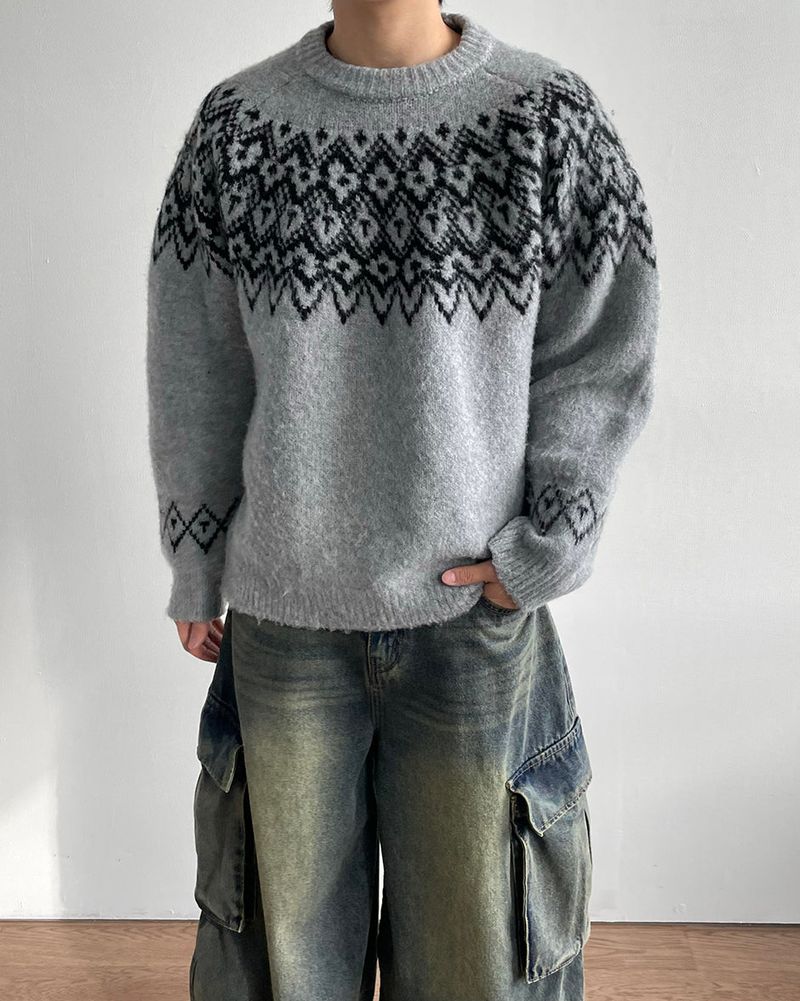 IDF（アイディーエフ）の「Snow Nordic Knitwear（Tops）」