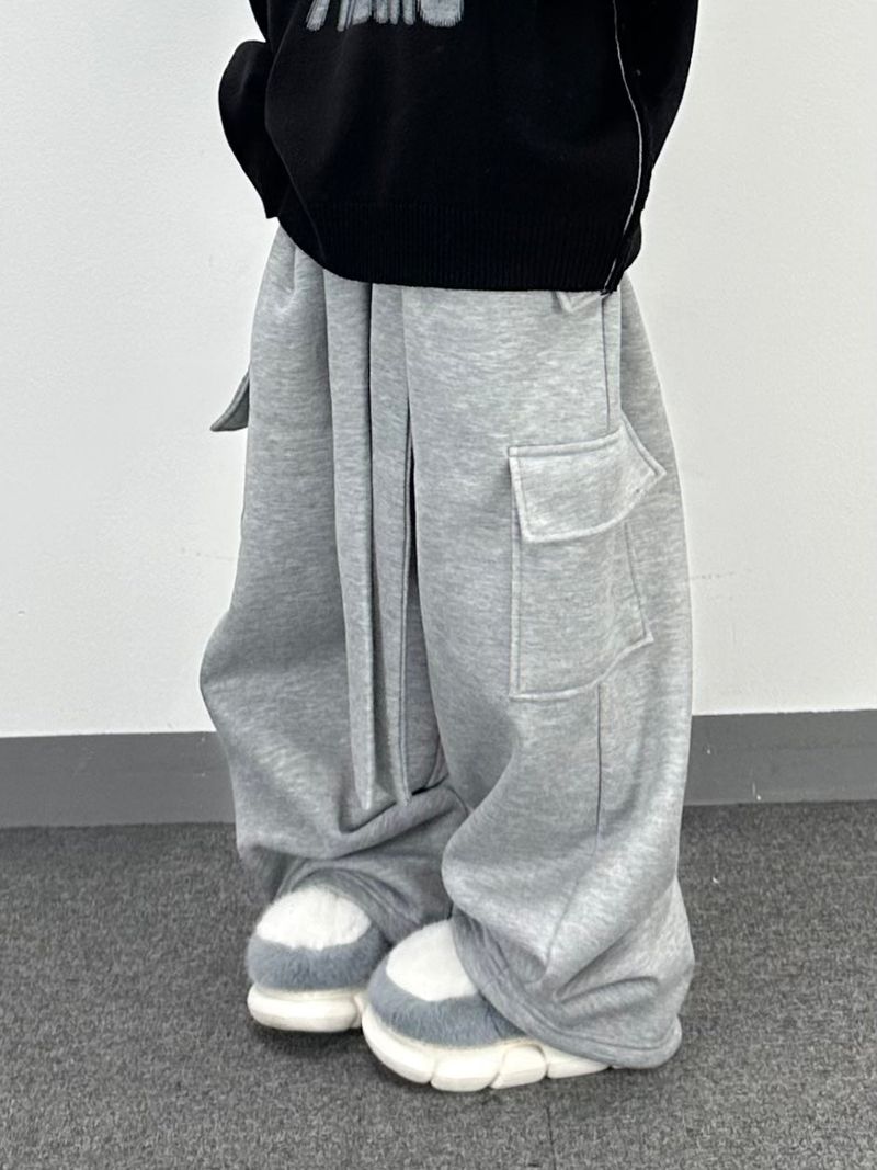 ボールドストラップフリースパンツ