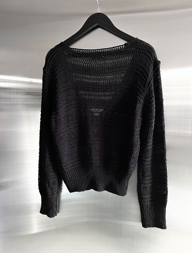 Flobe Deep V-Neck Net Knit