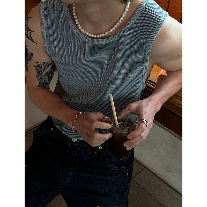 [Unisex] Pearl ball necklace