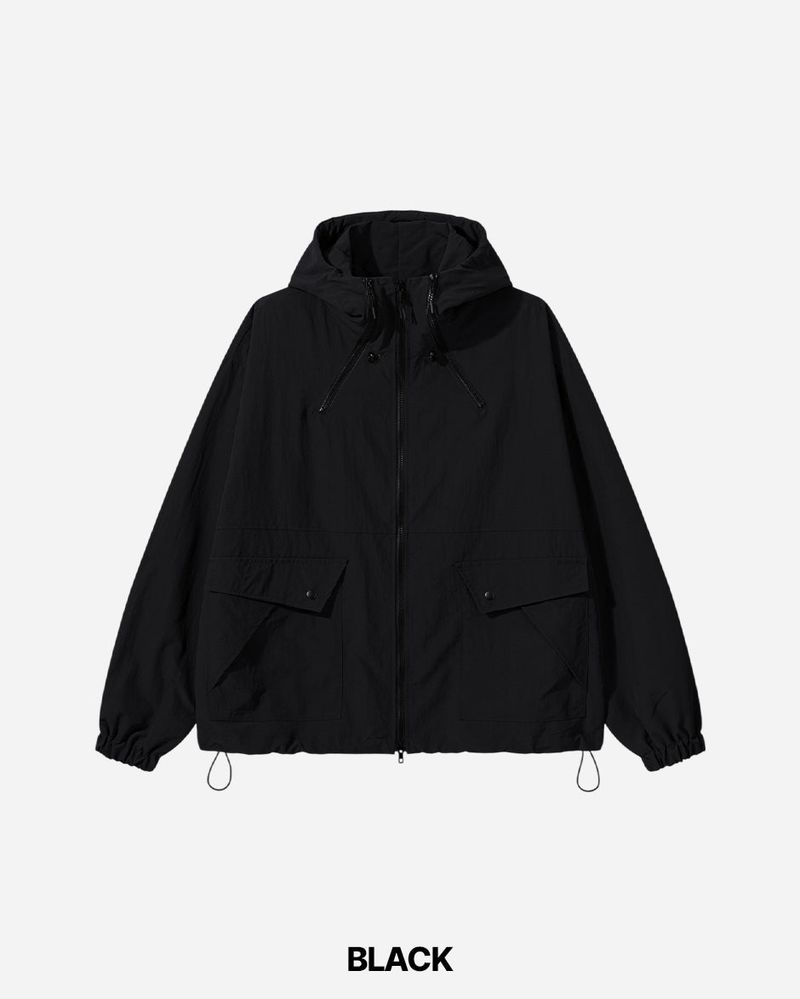 Util Zipper Hood Windbreaker