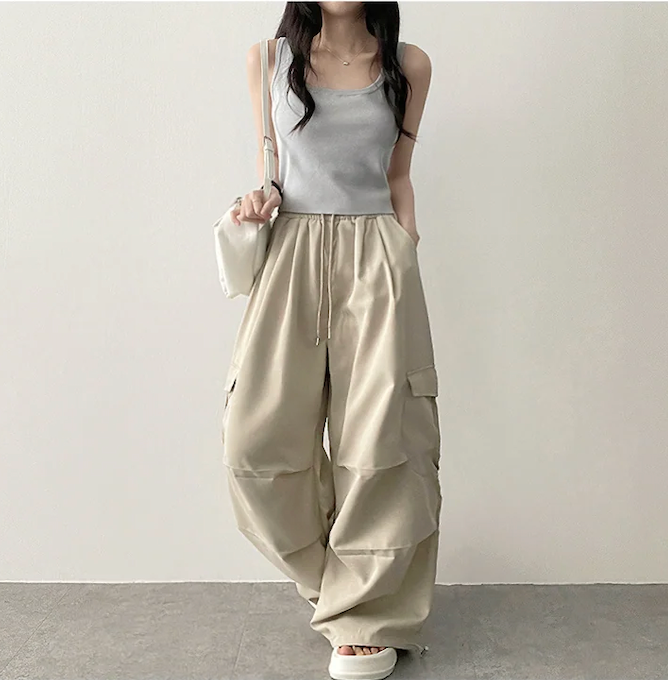 Derming knit sleeveless shirt