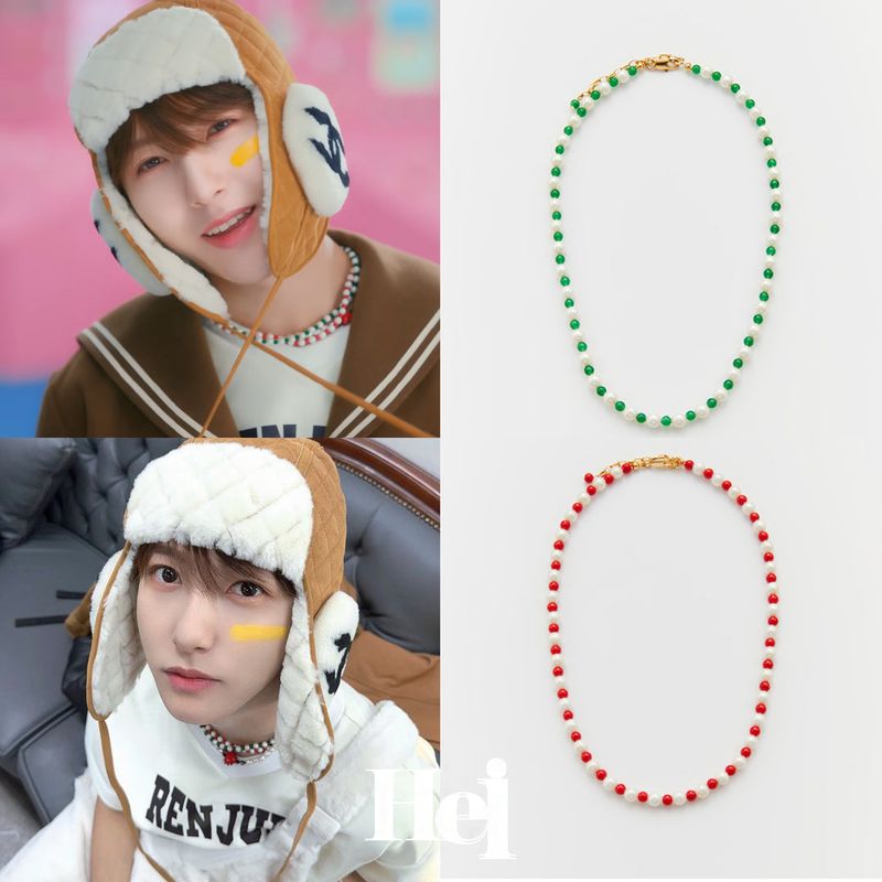 Hei（ヘイ）の「NCT DREAM 着用/キャンディーカラーパールネックレス/candy color pearl necklace（Accessories）」