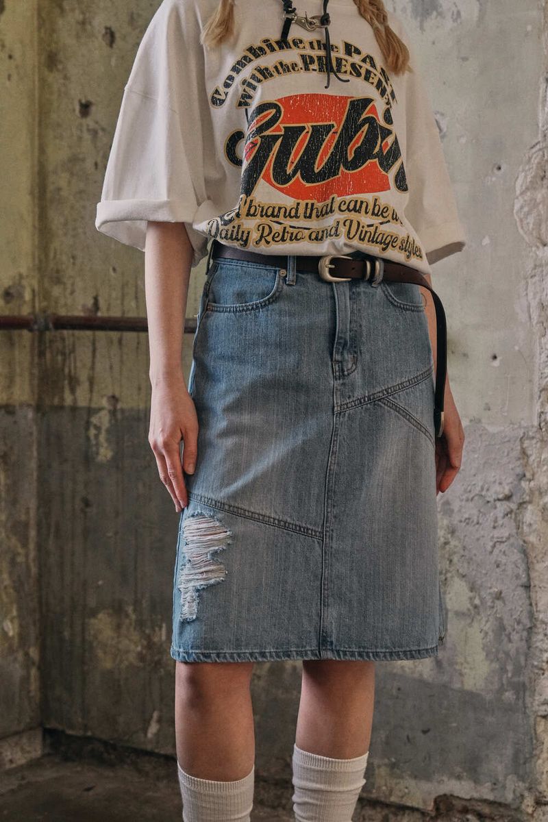 LINE- POINT MID -SKIRT