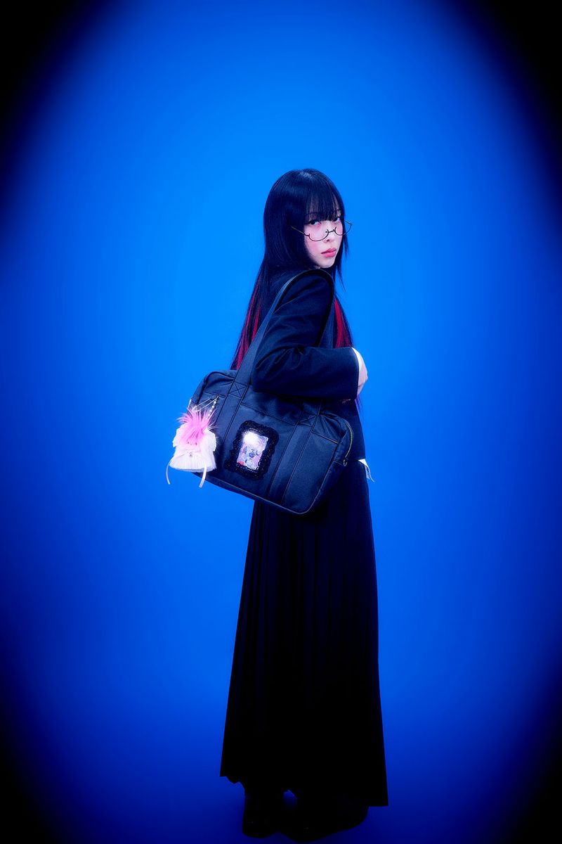 Photocard School Bag (Black)