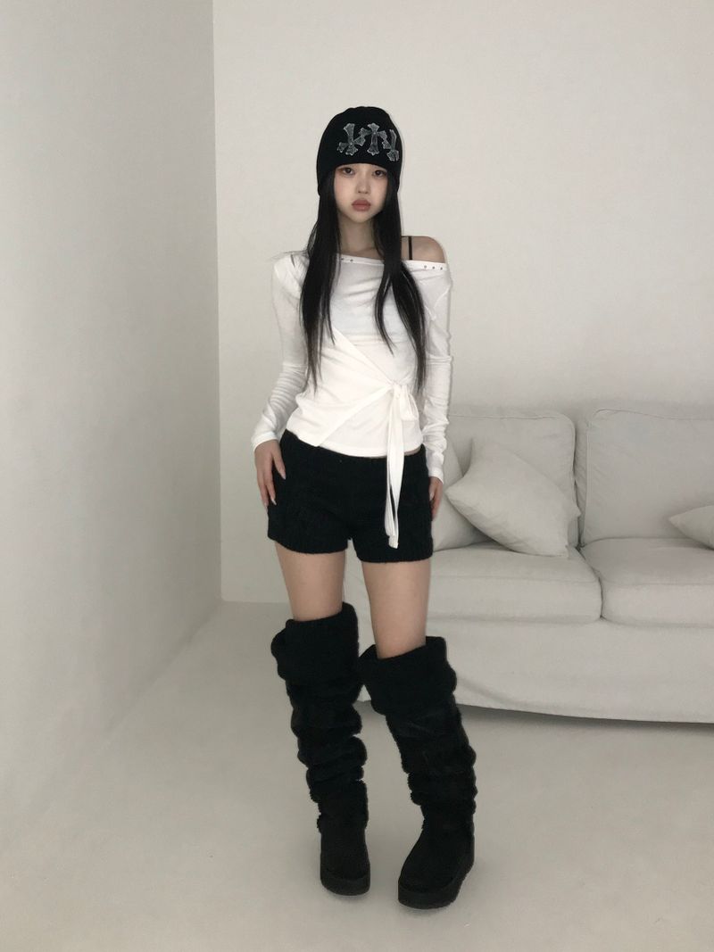 stud tie top(3 color)