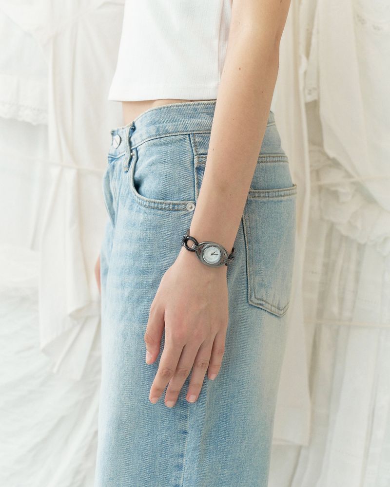Black Bound Frame Watch