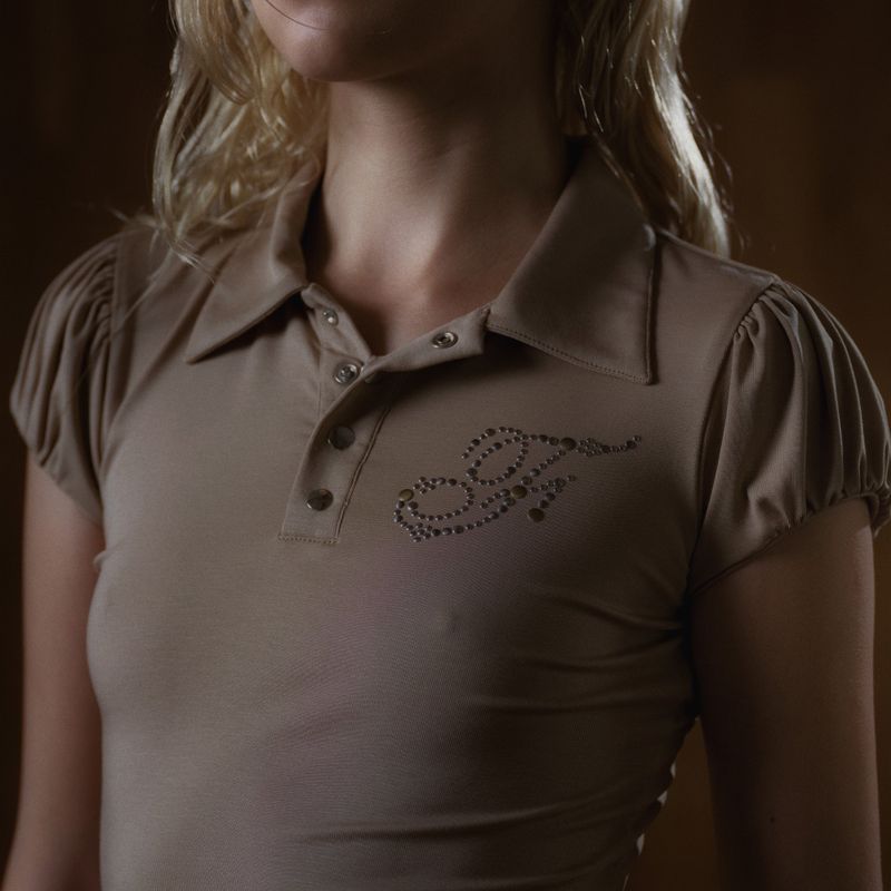 NYRA POLO TOP_OAT