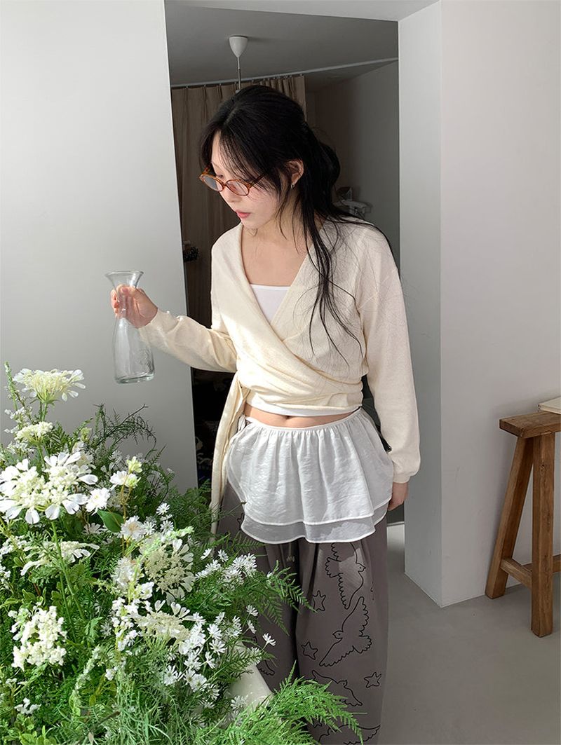 SPRING WRAP KNIT (4C)