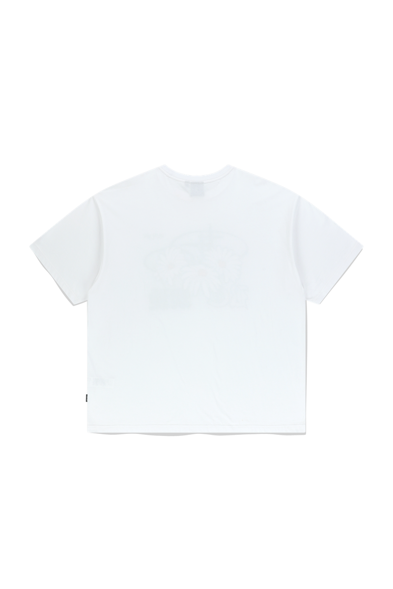 TRIPLE DAISY MIXED LOGO TEE SHIRT