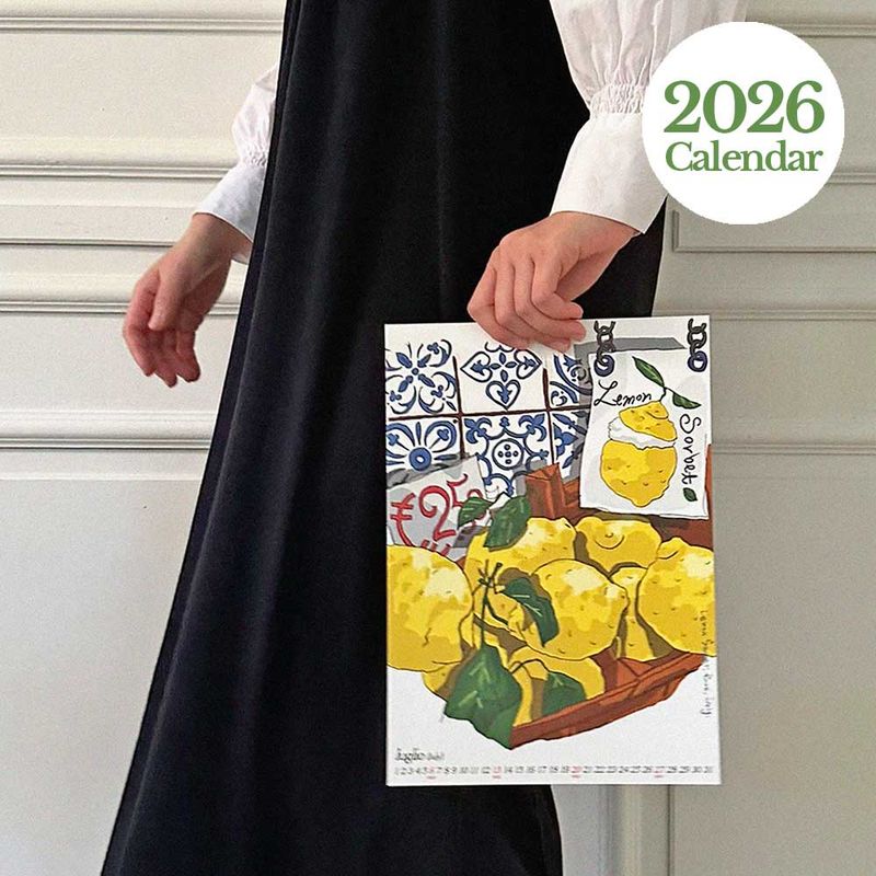 BANASIL SHOP（バナシルショップ）の「2026 Italy Calendar (A4)（Interior）」